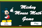Game Mickey học toán