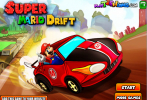 Game Mario điều khiển xe đua