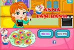 Game Anna nướng bánh