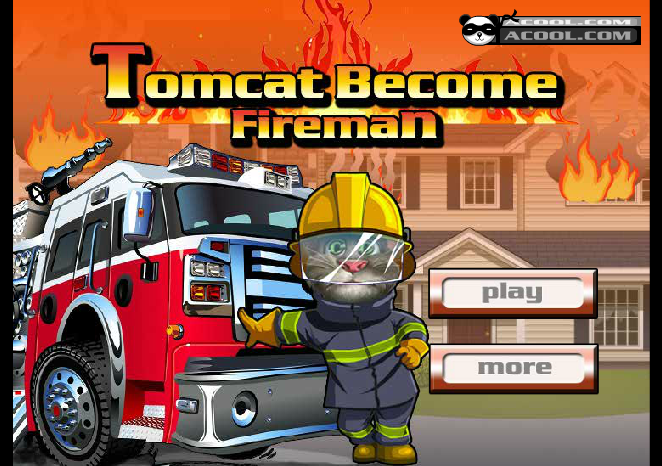 mèo Tom chữa cháy