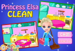 Game Elsa dọn nhà