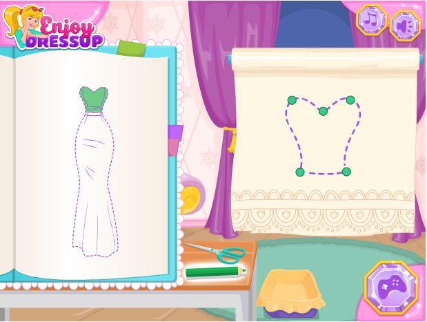 choi game thiết kế váy cưới