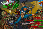 Game Cuộc chiến giữa zombie và ninja 2