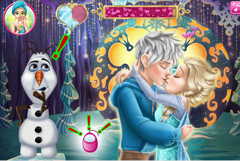 game Elsa hẹn hò với Jack