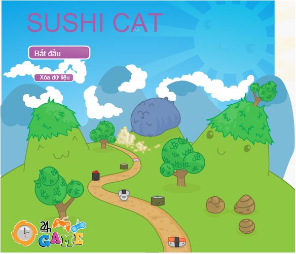 game sushi mèo ú