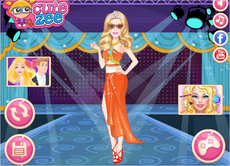 chơi game Barbie Fashion Show