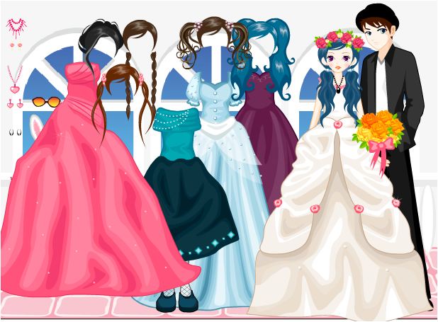 game trang phục cô dâu và phù dâu